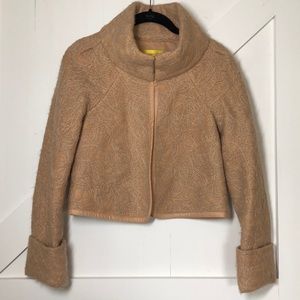 VINTAGE CATHERINE MALANDRINO WOOL CROPPED JACKET